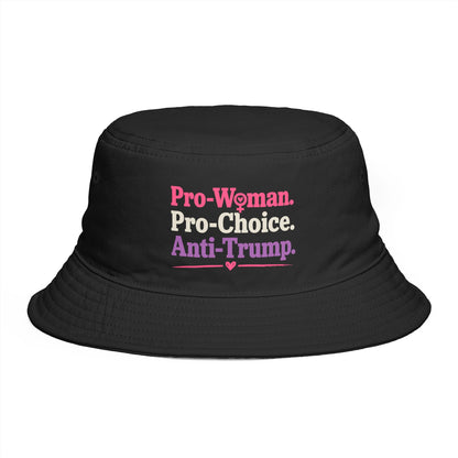Pro-Woman Pro-Choice Anti-Trump Feminist Political Protest T-Shirt, Hoodie & Tote Graphic Design