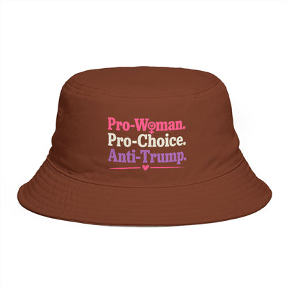 Pro-Woman Pro-Choice Anti-Trump Feminist Political Protest T-Shirt, Hoodie & Tote Graphic Design