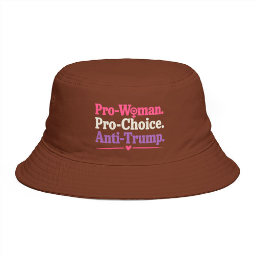 Pro-Woman Pro-Choice Anti-Trump Feminist Political Protest T-Shirt, Hoodie & Tote Graphic Design