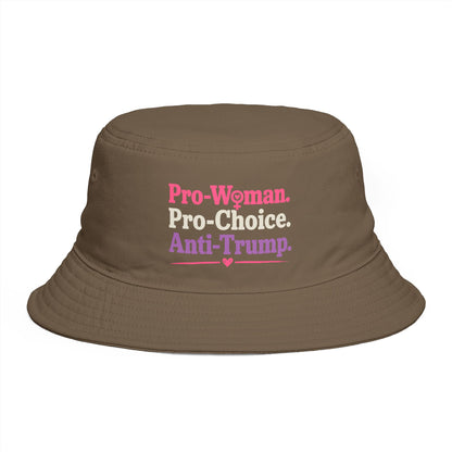 Pro-Woman Pro-Choice Anti-Trump Feminist Political Protest T-Shirt, Hoodie & Tote Graphic Design