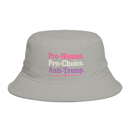 Pro-Woman Pro-Choice Anti-Trump Feminist Political Protest T-Shirt, Hoodie & Tote Graphic Design
